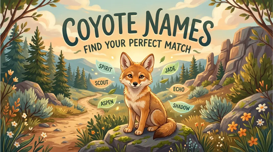 coyote Names With Name Generator