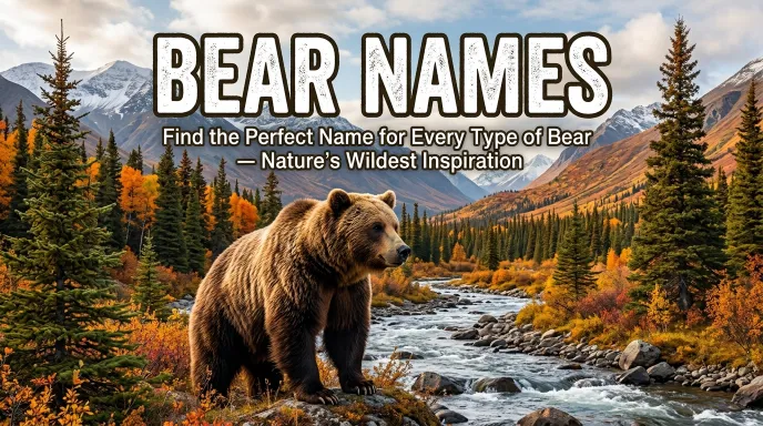 Creative Bear Names With Name Generator