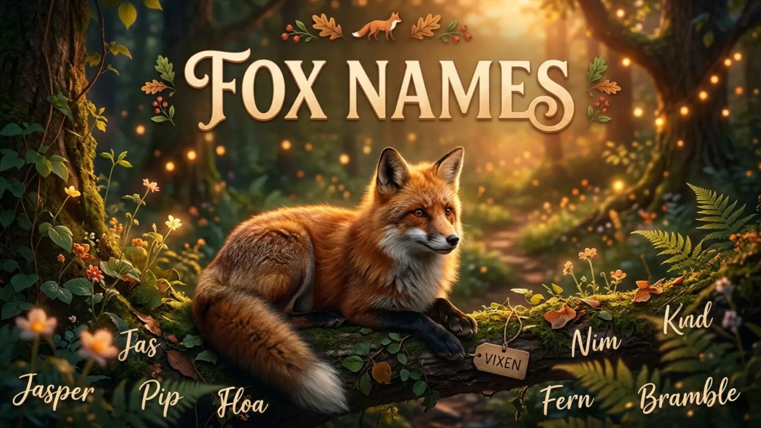 Fox Names With Name Generator