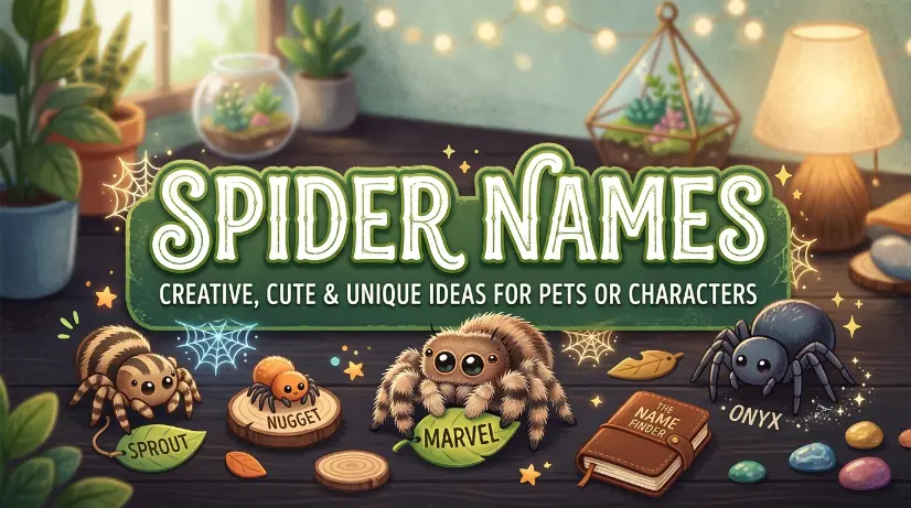 Spider Names With Name Generator