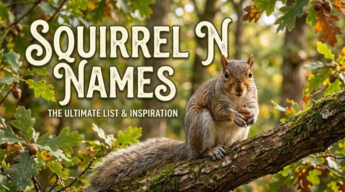 Squirrel Names With Name Generator